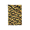Gold Camo Golf Towel — Microfiber Club Towel with Grommet & Ring