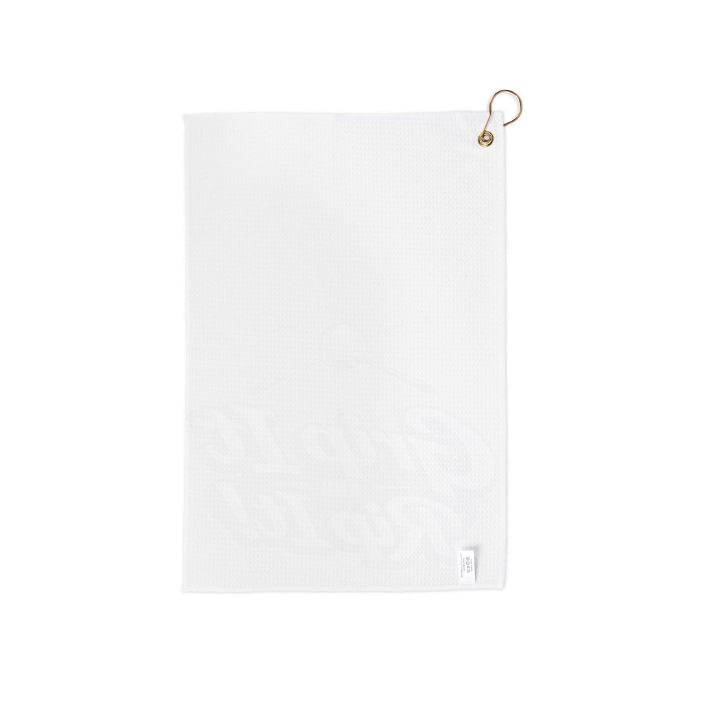 Grip It and Rip It! Golf Towel — Microfiber Golf Club Cleaning Towel with Grommet & Hook