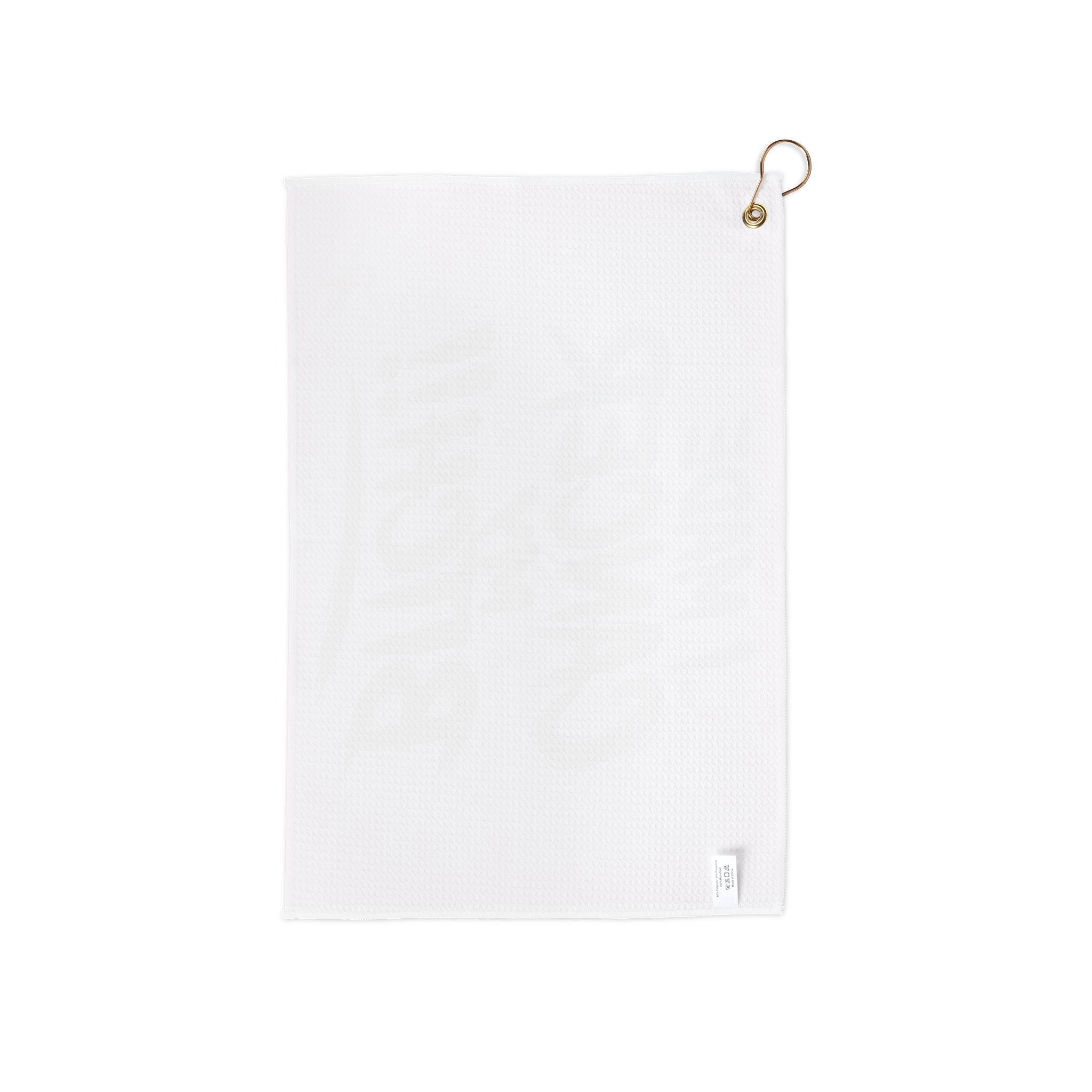 Golf Towel - Pink Breast Cancer 'I Made Cancer My Bitch' Motivational Golf Accessory