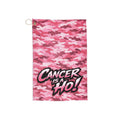 Pink Camo 'Cancer Is A Ho!' Golf Towel — Awareness Golf Accessory