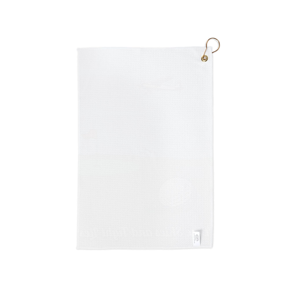 Blue Skies and Tight Lies Golf Towel — Airplane Golf Course Design